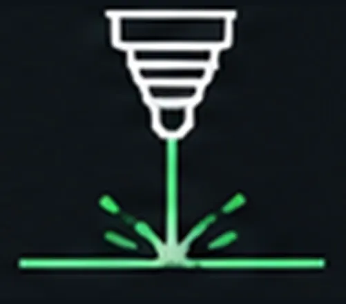 laserschneiden und kanten icon